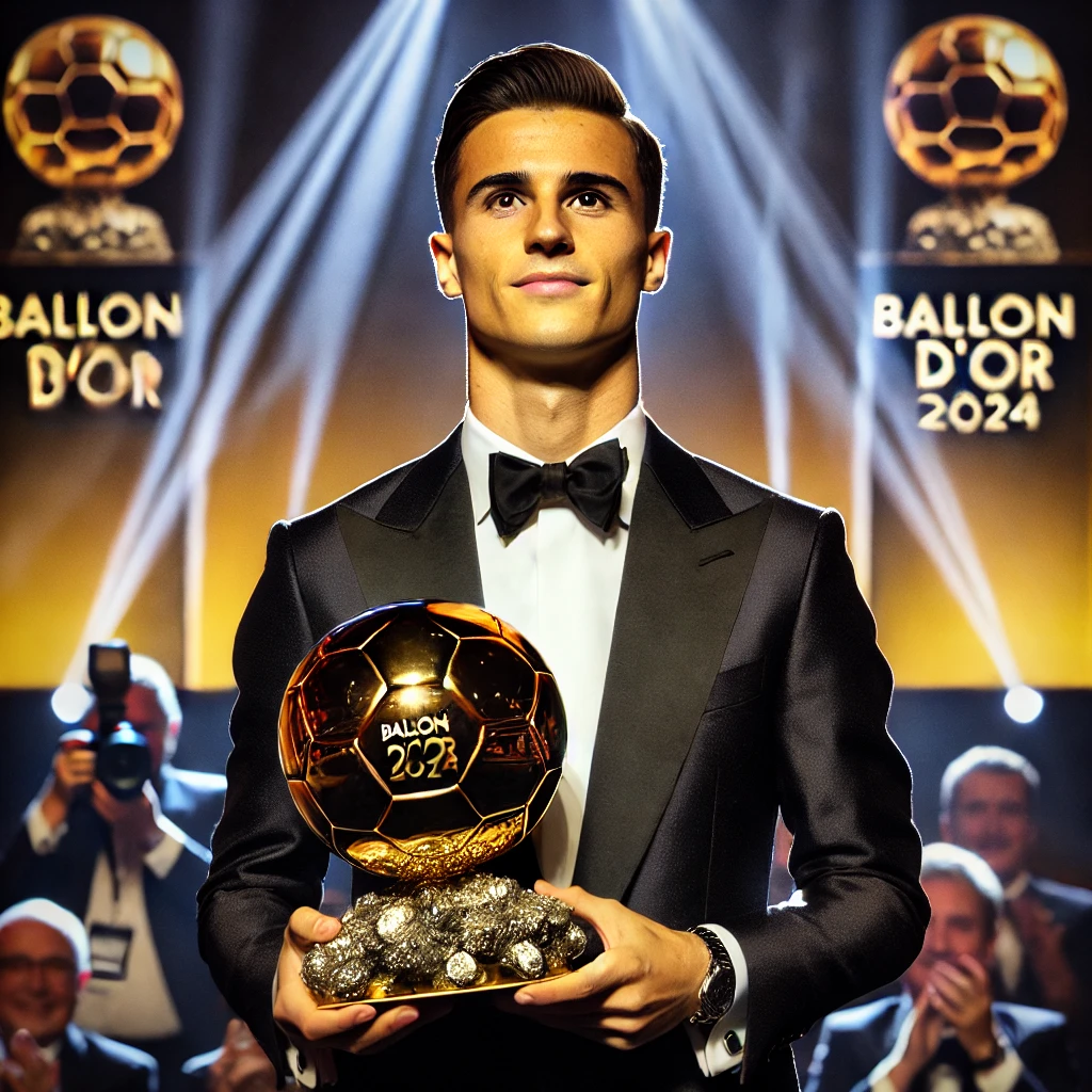 Rodri Raih Ballon d’Or 2024, Geser Kandidat Unggulan Vinicius Jr.